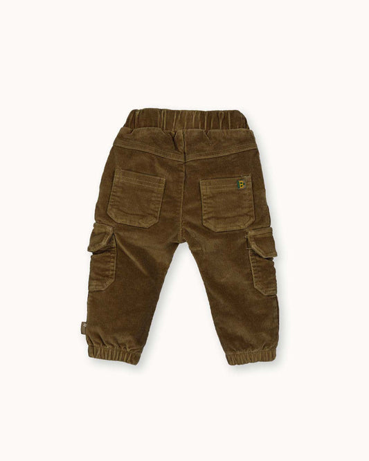 Pants Pockets Babycord | Walnut
