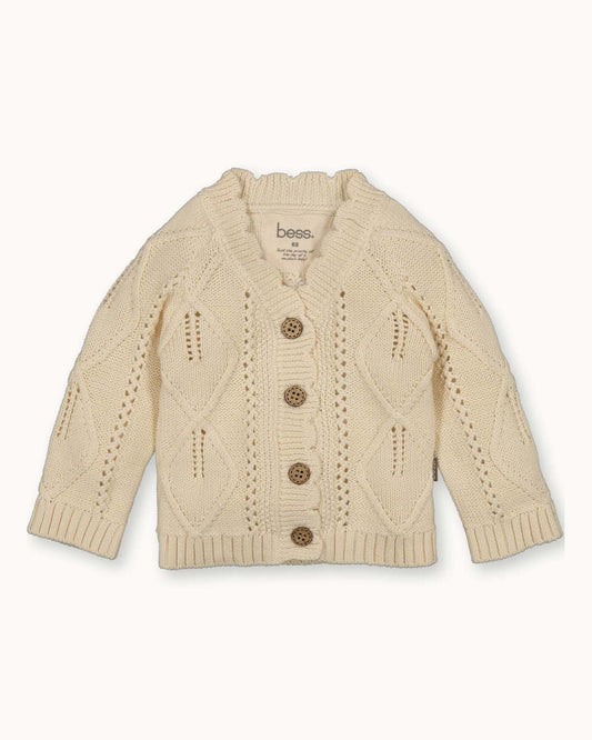 Cardigan Knit | Off White