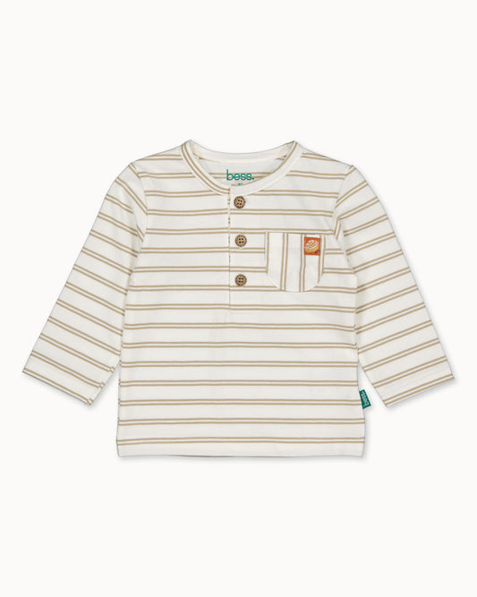 Shirt Henley | Striped