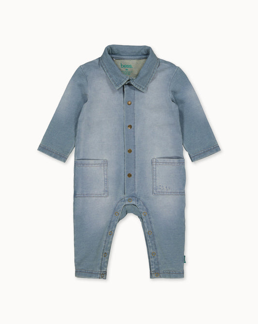 Suit Jog Denim | Stone Wash